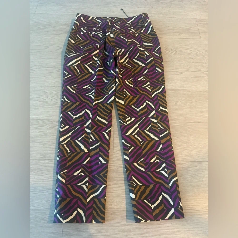 Weekend Max Mara Ravello Colorful Trouser Size 8 - Picture 5 of 5